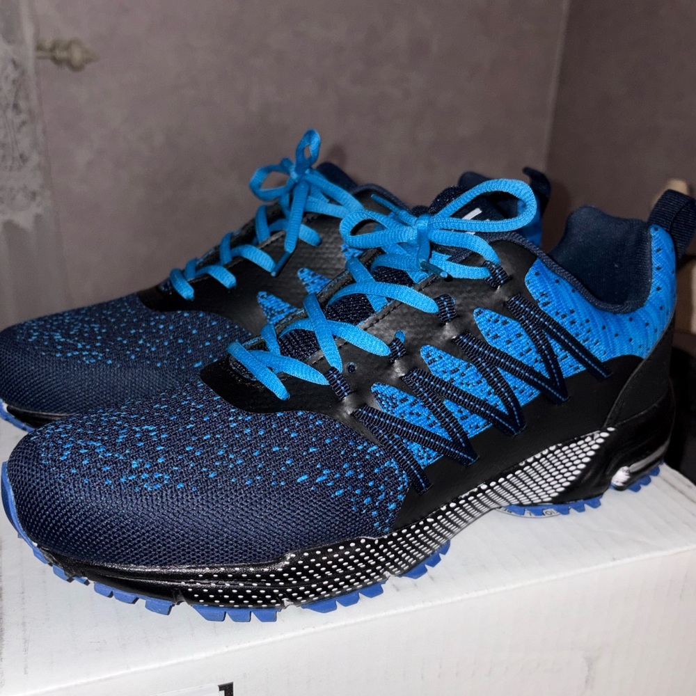 Blue Athletic Sneakers